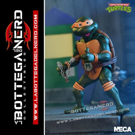 Teenage Mutant Ninja Turtles - Action Figure Michelangelo VHS 18cm