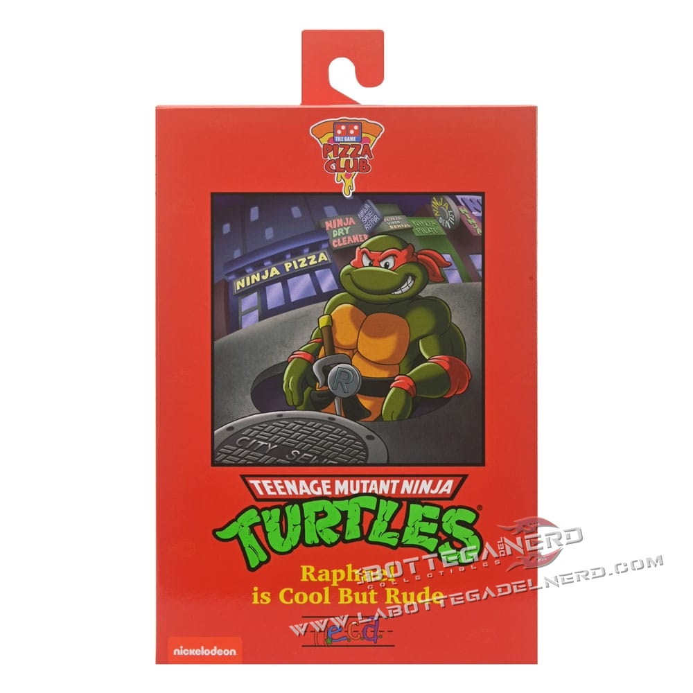 Teenage Mutant Ninja Turtles - Action Figure Raffaello VHS 18cm - immagine 3