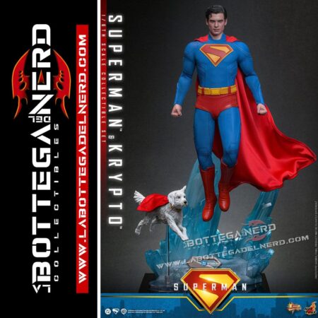 Superman Legacy - Action Figure 1/6 Superman & Krypto 33cm
