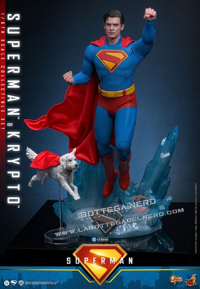 Superman Legacy - Action Figure 1/6 Superman & Krypto 33cm - immagine 5