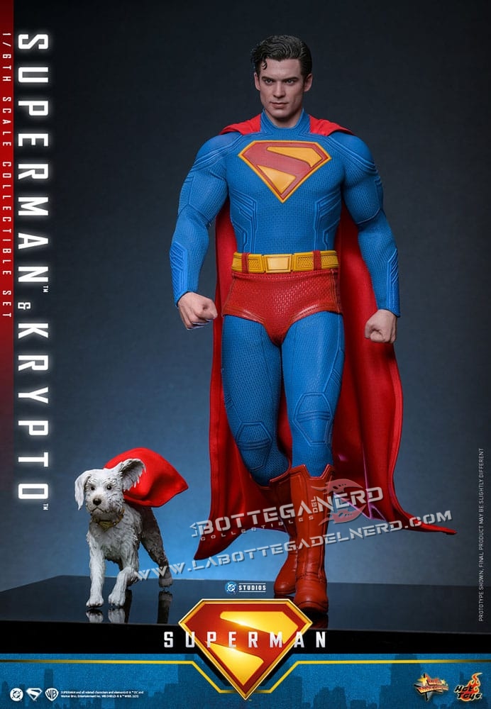 Superman Legacy - Action Figure 1/6 Superman & Krypto 33cm - immagine 2