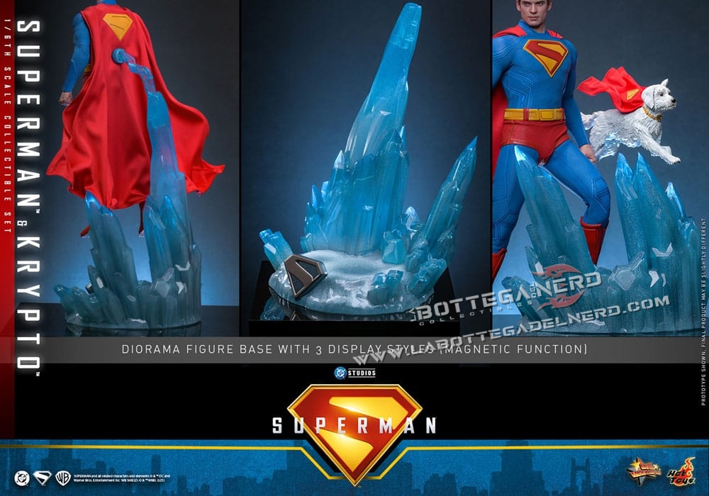Superman Legacy - Action Figure 1/6 Superman & Krypto 33cm - immagine 12