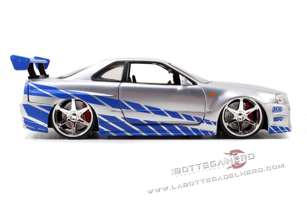 Fast & Furious - Diecast Modell 1/24 2002 Nissan Skyline - immagine 6