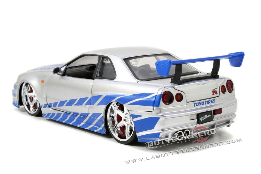 Fast & Furious - Diecast Modell 1/24 2002 Nissan Skyline - immagine 3