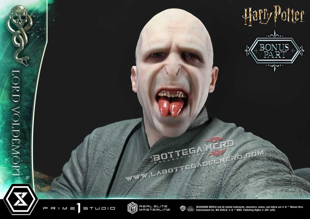 Harry Potter - Elite Masterline Statue 1/4 Lord Voldemort Bonus 83cm - immagine 7