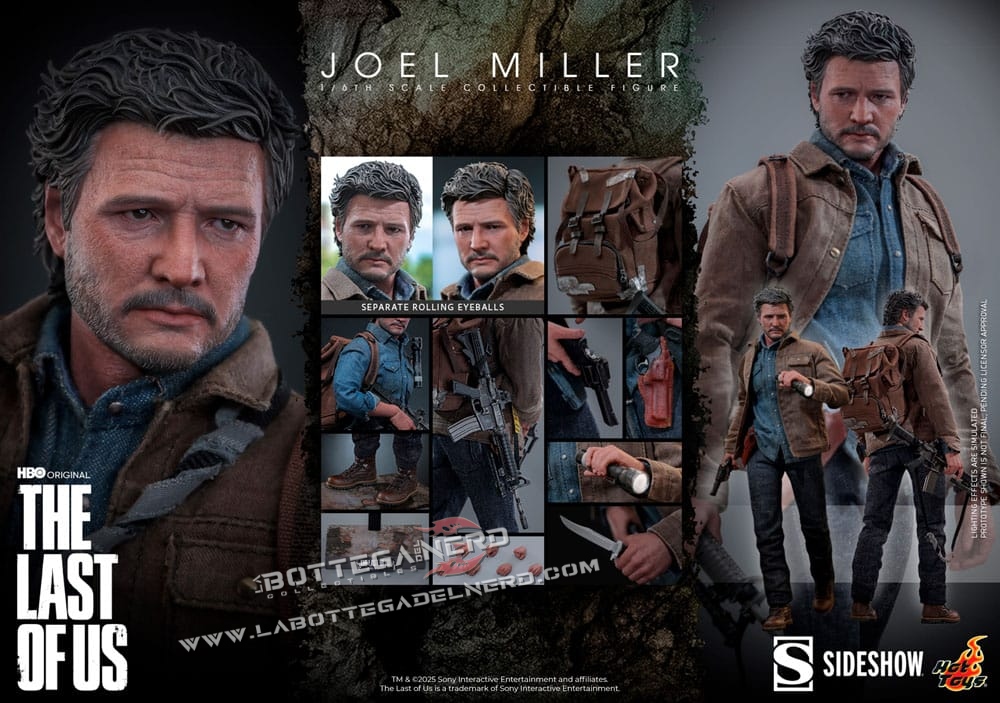The Last of Us Part - Action Figure 1/6 Joel Miller 30cm - immagine 11