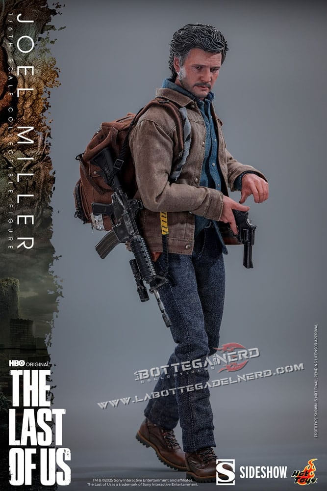 The Last of Us Part - Action Figure 1/6 Joel Miller 30cm - immagine 8