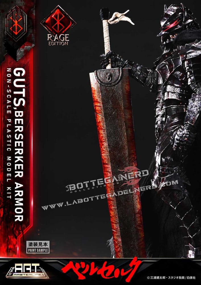 Berserk - Masterline Model Kit Guts Berserker Armor Rage 30cm - immagine 10