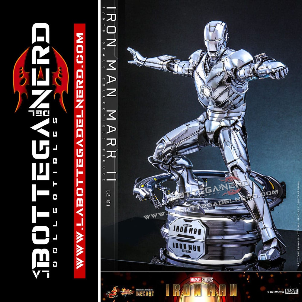 Iron Man - Action Figure 1/6 Iron Man Mark II (2.0) 33cm