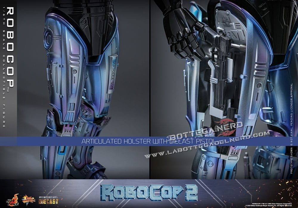 RoboCop 2 - Diecast Action Figure 1/6 RoboCop 30cm - immagine 9