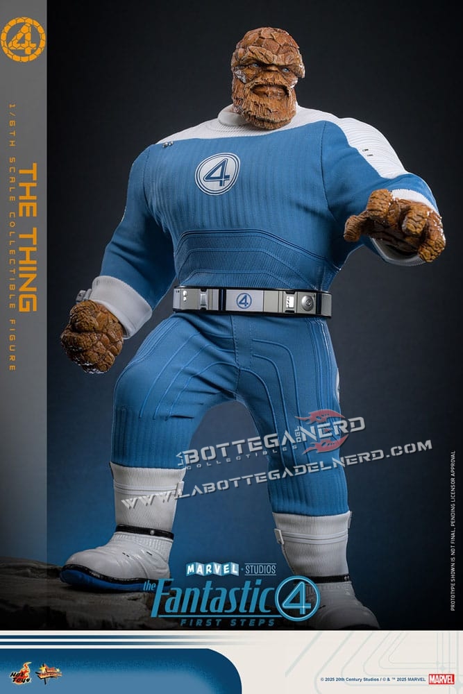 The Fantastic Four - Action Figure 1/6 The Thing 31cm - immagine 2