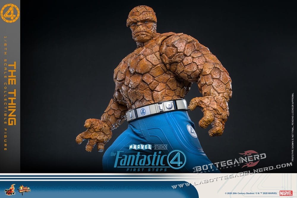 The Fantastic Four - Action Figure 1/6 The Thing 31cm - immagine 8