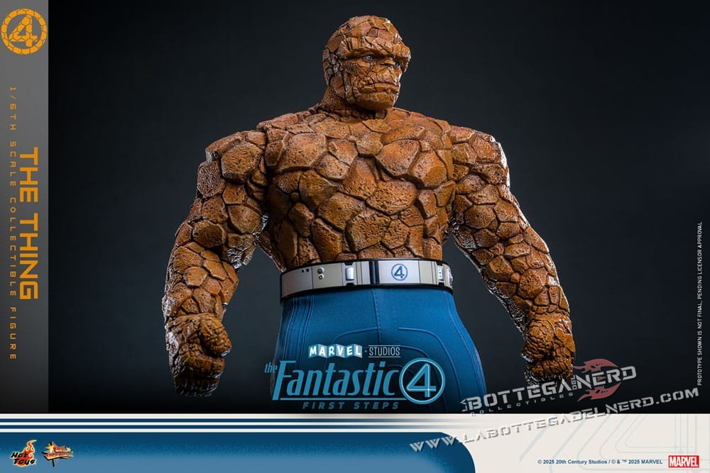 The Fantastic Four - Action Figure 1/6 The Thing 31cm - immagine 7