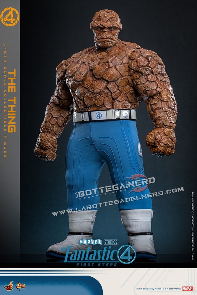 The Fantastic Four - Action Figure 1/6 The Thing 31cm - immagine 5