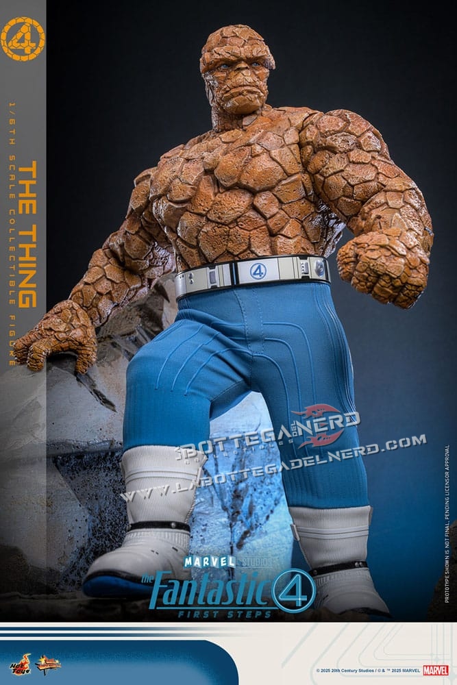 The Fantastic Four - Action Figure 1/6 The Thing 31cm - immagine 6