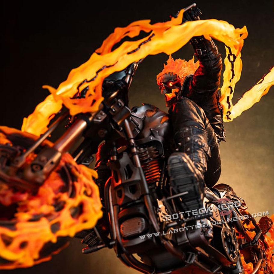 Marvel - Gamerverse Statue 1/3 Ghost Rider 102cm - immagine 8