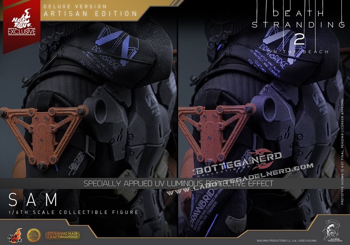 Death Stranding 2 - Masterpiece Action Figure 1/6 Sam Artisan edition 31cm - immagine 8