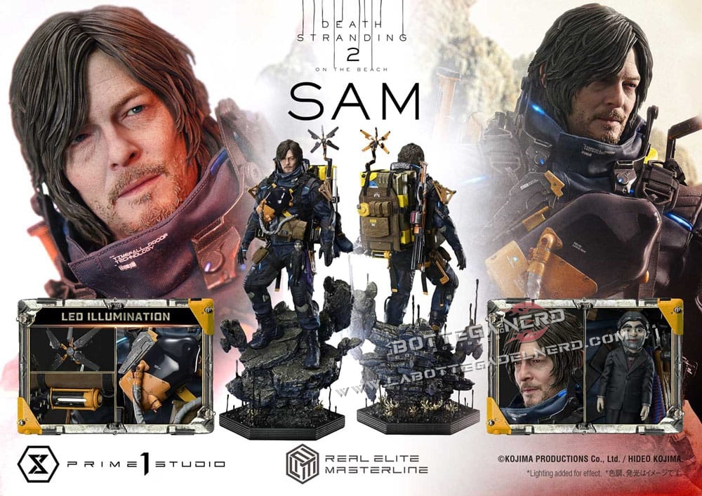 Death Stranding 2 - Masterline Statue 1/3 Sam Deluxe 83cm - immagine 13