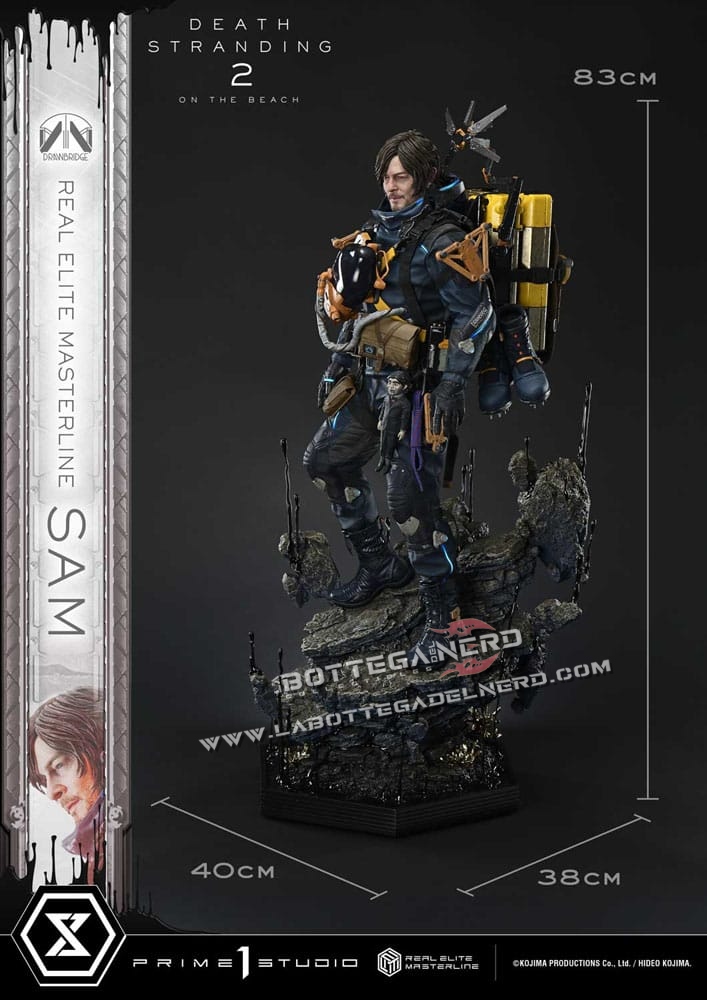 Death Stranding 2 - Masterline Statue 1/3 Sam Deluxe 83cm - immagine 12