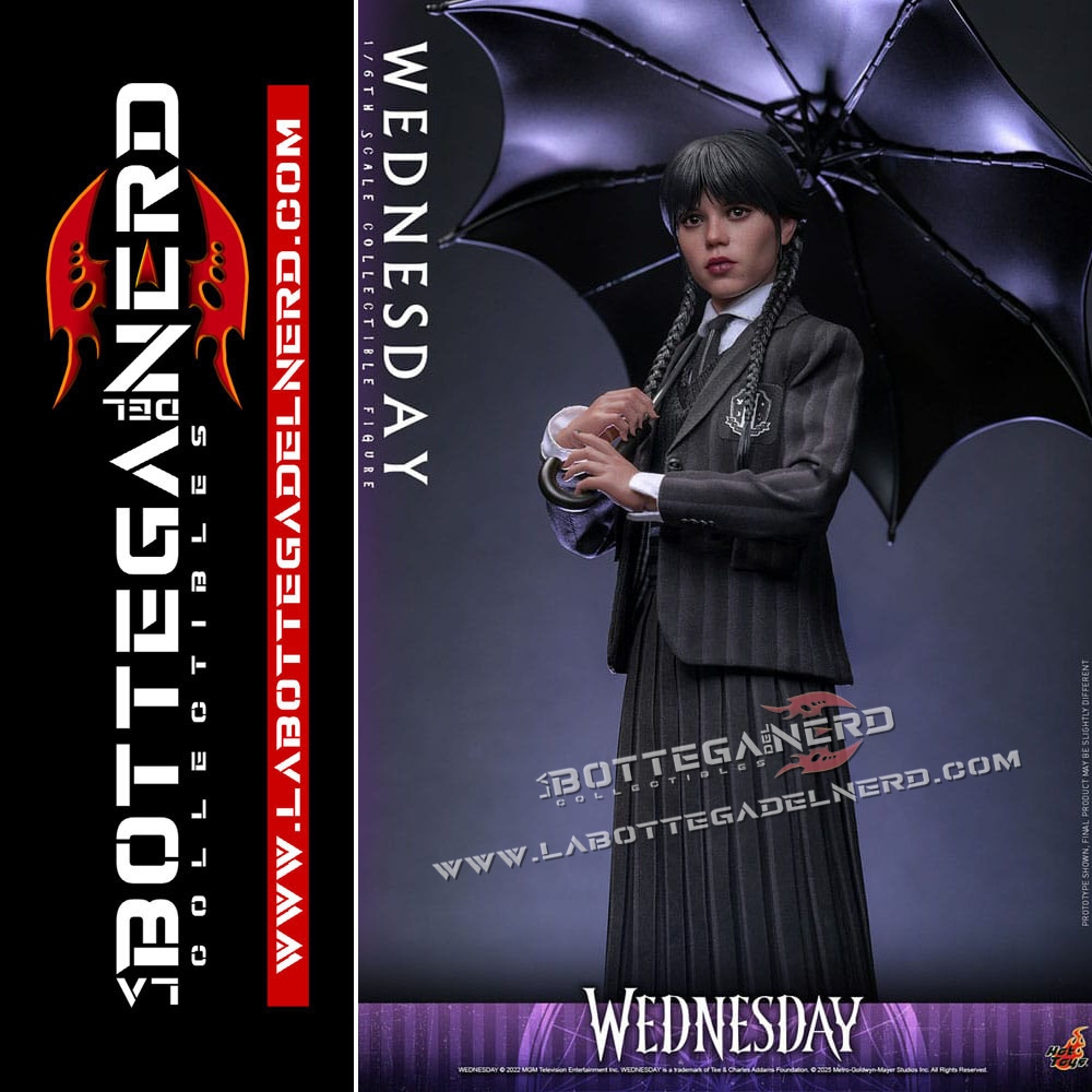 Wednesday - Action Figure Mercoledì 1/6 Wednesday 27cm
