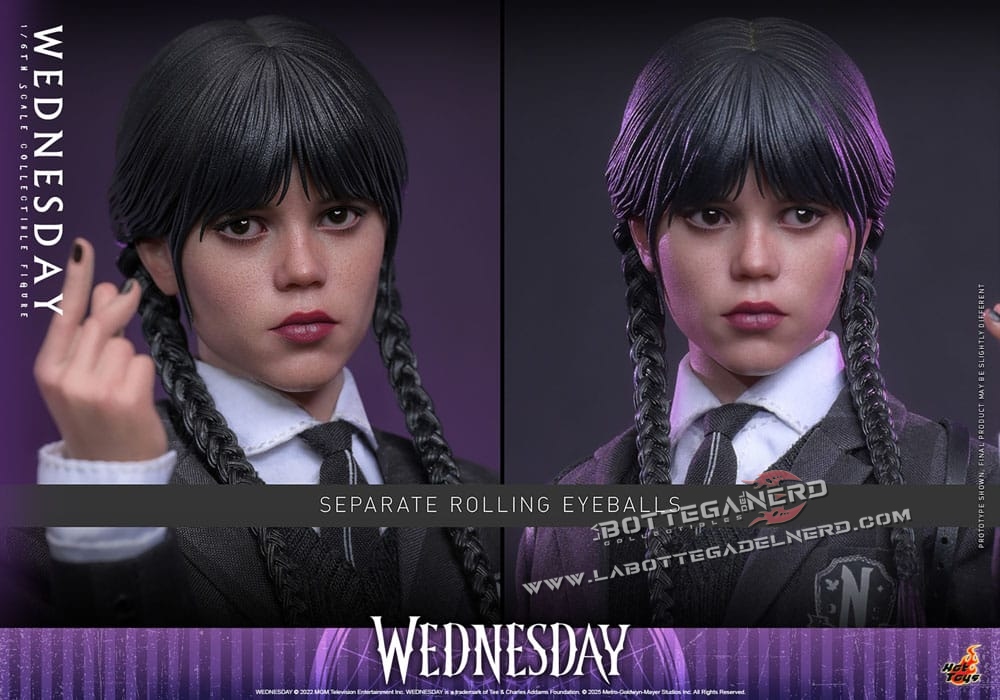 Wednesday - Action Figure Mercoledì 1/6 Wednesday 27cm - immagine 7