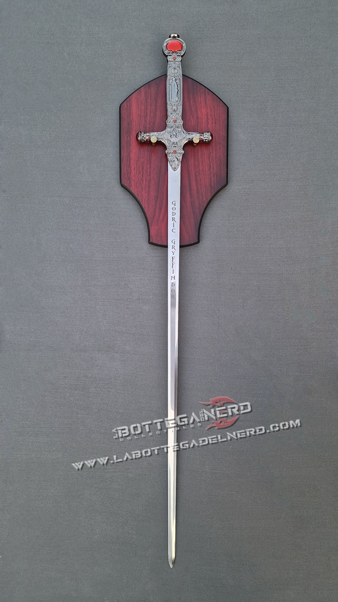 Supporto da parete in legno universale per spade a croce - immagine 5