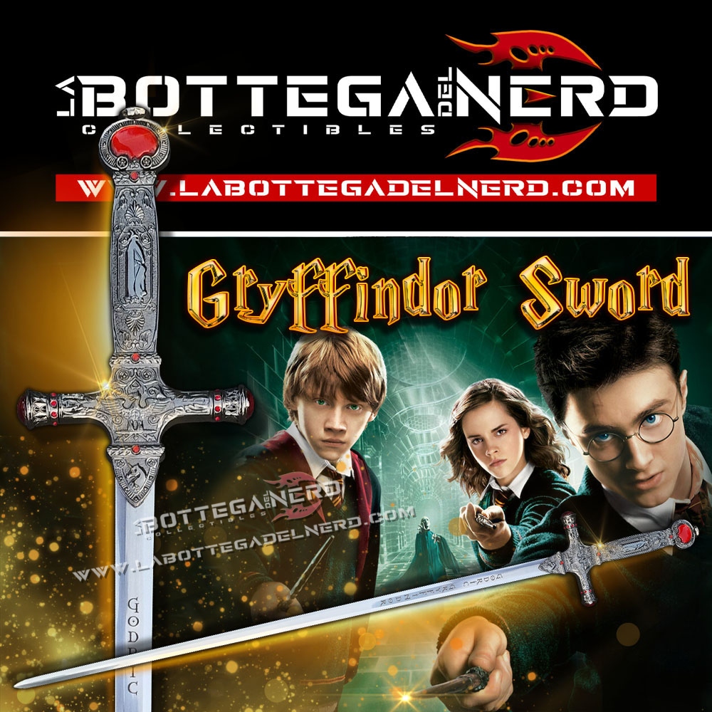 Harry Potter - Replica spada Godric Gryffindor + fodero