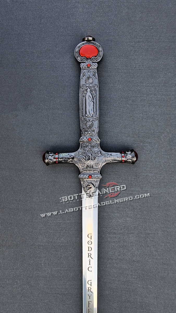 Harry Potter - Replica spada Godric Gryffindor + fodero - immagine 5