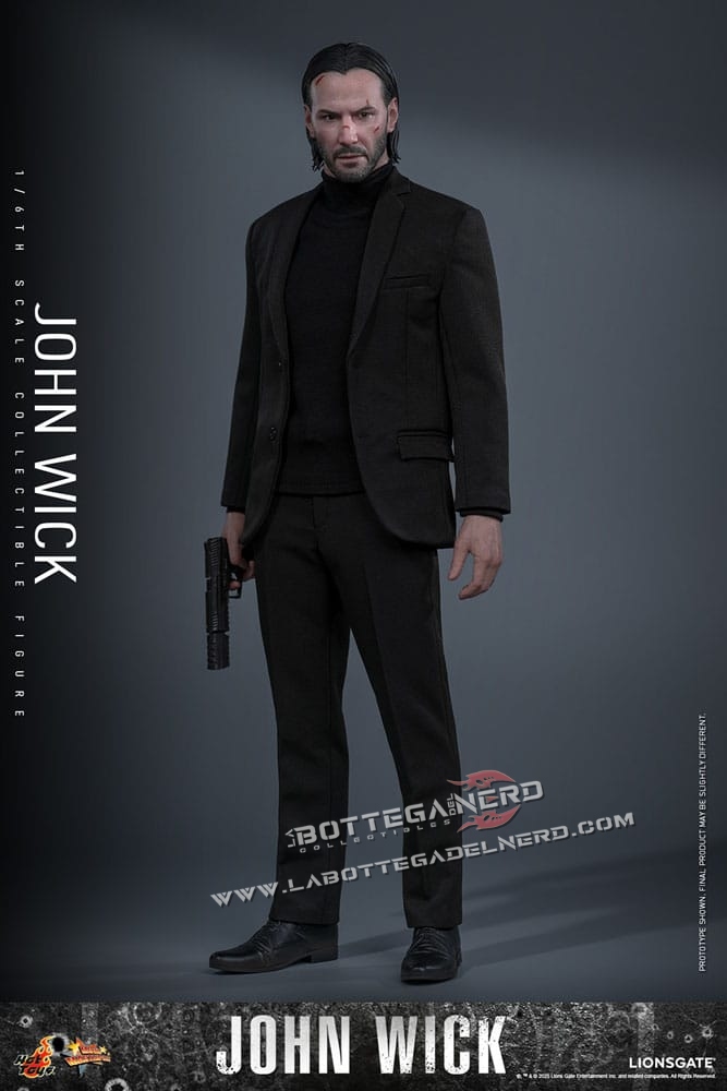 John Wick - Masterpiece Action Figure 1/6 John Wick 31cm - immagine 10