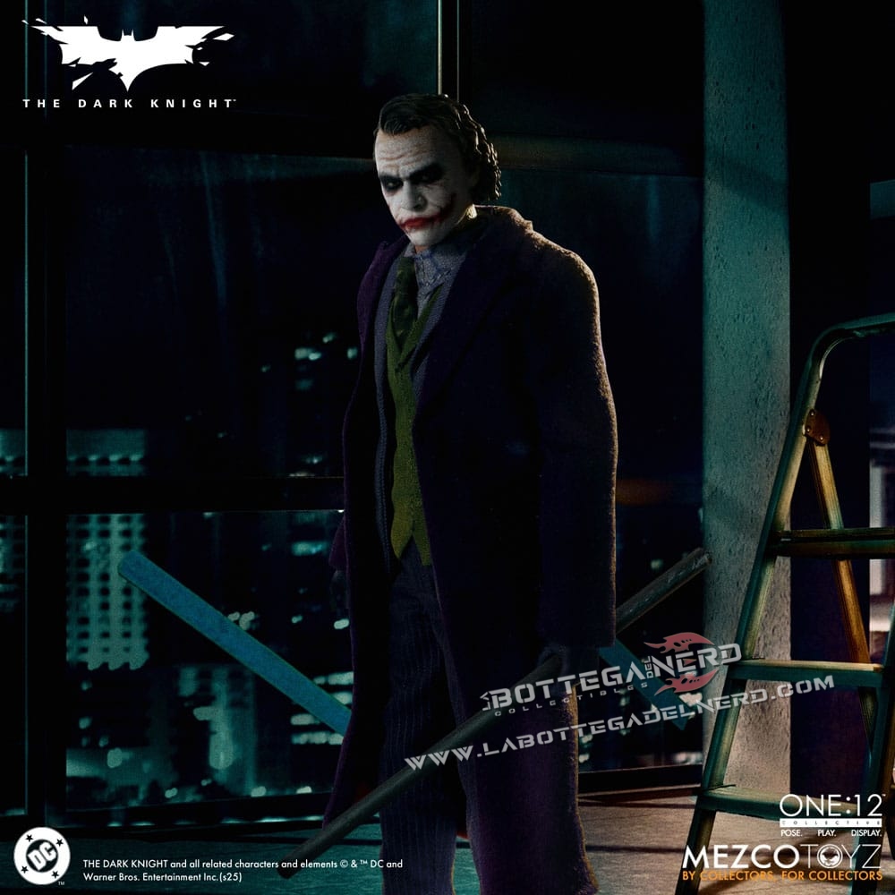 The Dark Knight - Action Figure 1/12 Joker 17cm - immagine 9