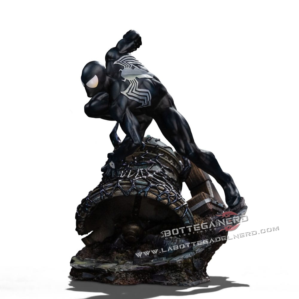 Marvel - Statue 1/10 Spider-Man Black Costume 20cm - immagine 3