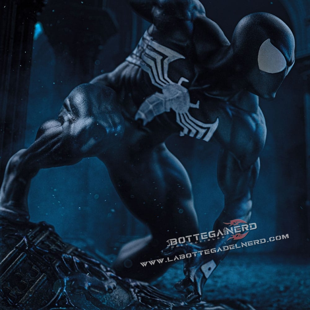 Marvel - Statue 1/10 Spider-Man Black Costume 20cm - immagine 8