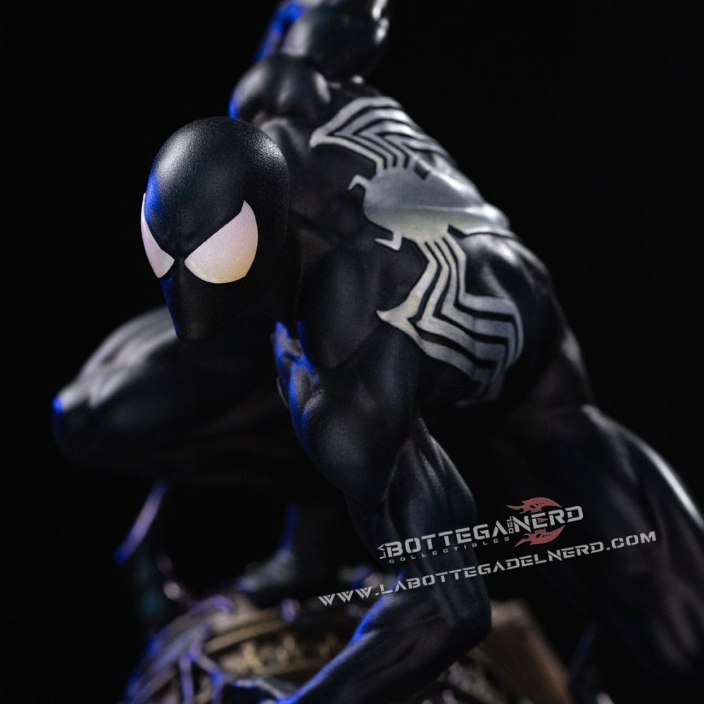 Marvel - Statue 1/10 Spider-Man Black Costume 20cm - immagine 6