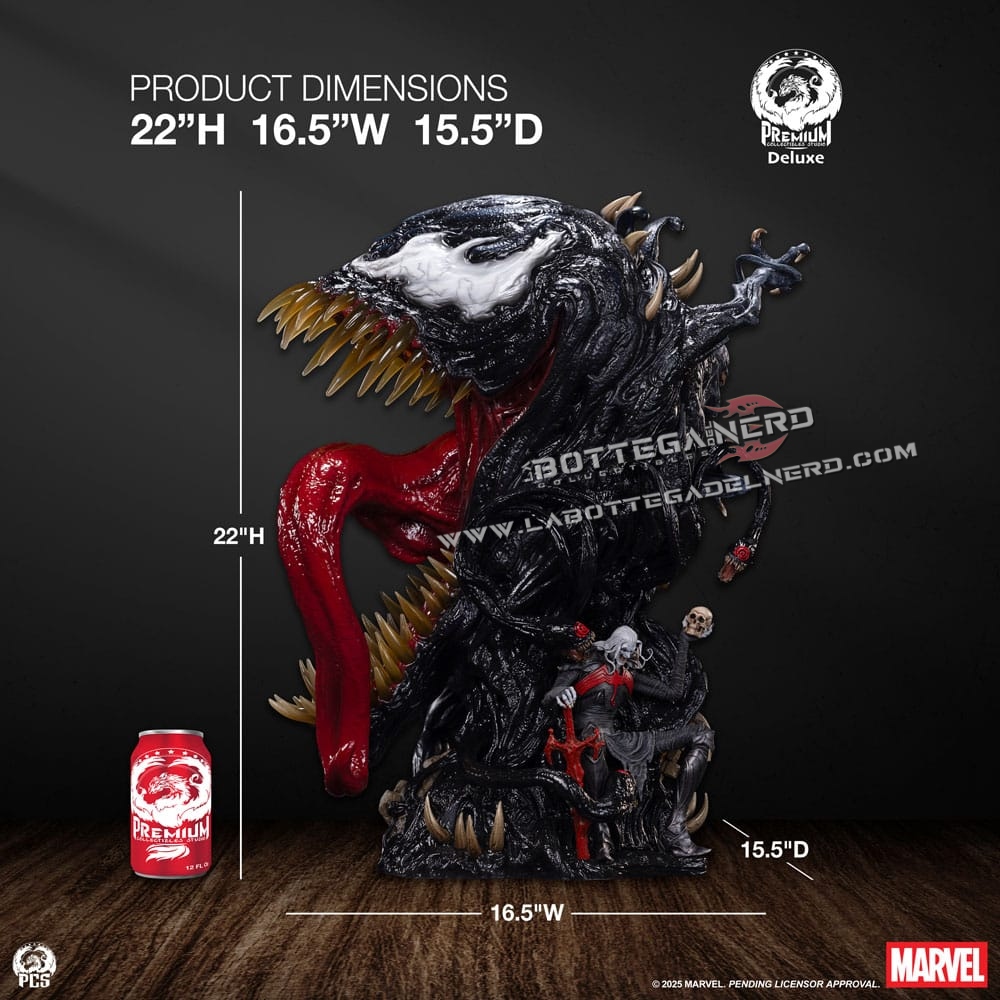 Marvel - Life-Size Bust Venom Deluxe 56cm - immagine 15