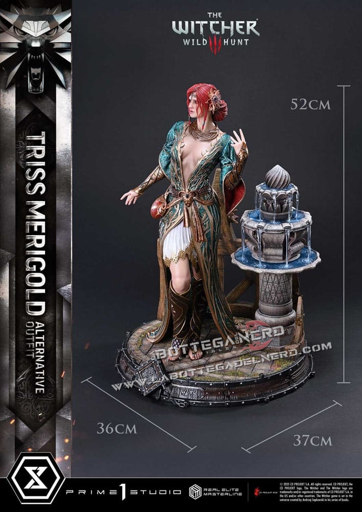 The Witcher 3 - Masterline Statue 1/4 Triss Merigold 52cm - immagine 13