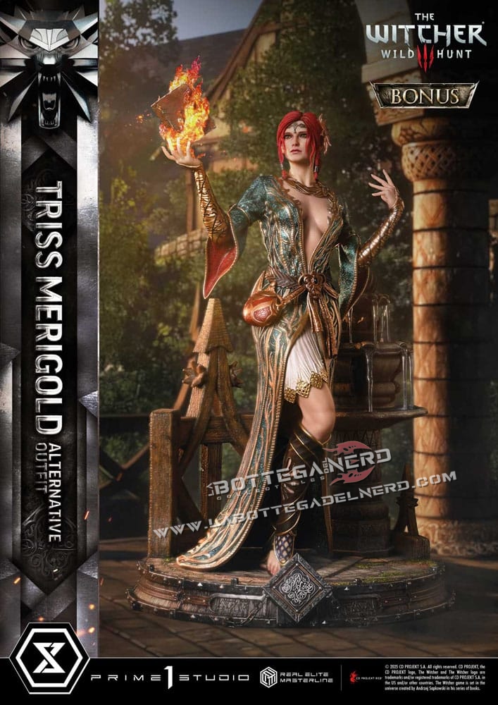 The Witcher 3 - Masterline Statue 1/4 Triss Merigold Bonus 52cm - immagine 6