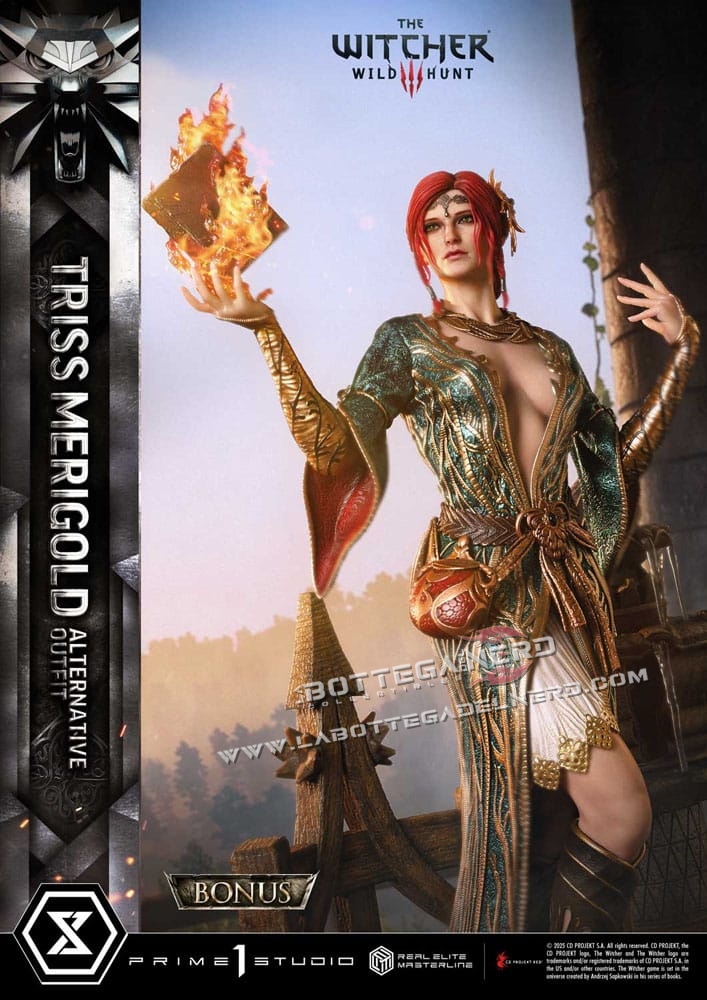 The Witcher 3 - Masterline Statue 1/4 Triss Merigold Bonus 52cm - immagine 5