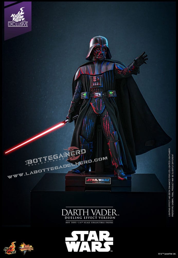 Star Wars - Action Figure Darth Vader (Dueling Effect) Exclusive 35cm - immagine 9