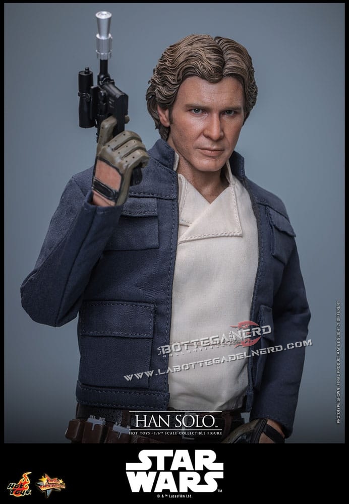 Star Wars Episode V - Action Figure 1/6 Han Solo 31cm - immagine 6