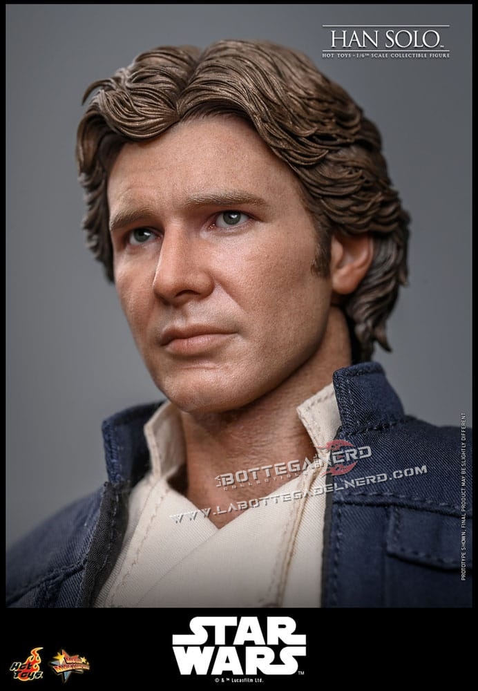 Star Wars Episode V - Action Figure 1/6 Han Solo 31cm - immagine 8