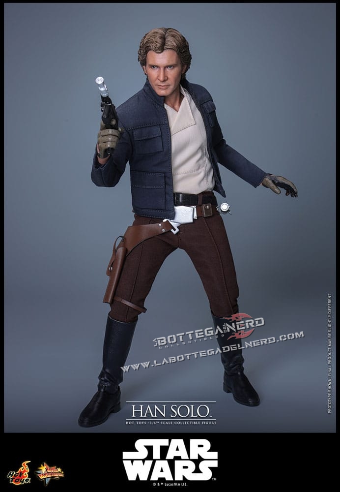 Star Wars Episode V - Action Figure 1/6 Han Solo 31cm - immagine 3