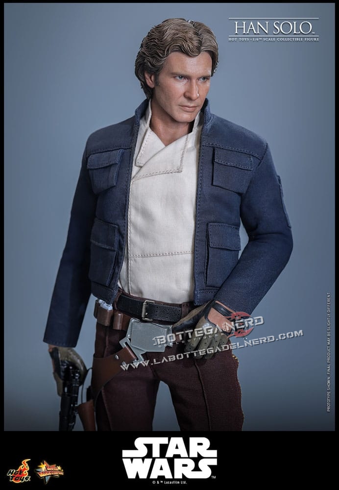 Star Wars Episode V - Action Figure 1/6 Han Solo 31cm - immagine 5