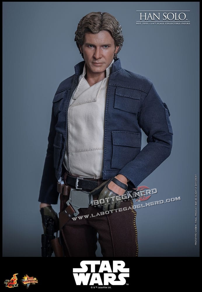 Star Wars Episode V - Action Figure 1/6 Han Solo 31cm - immagine 4