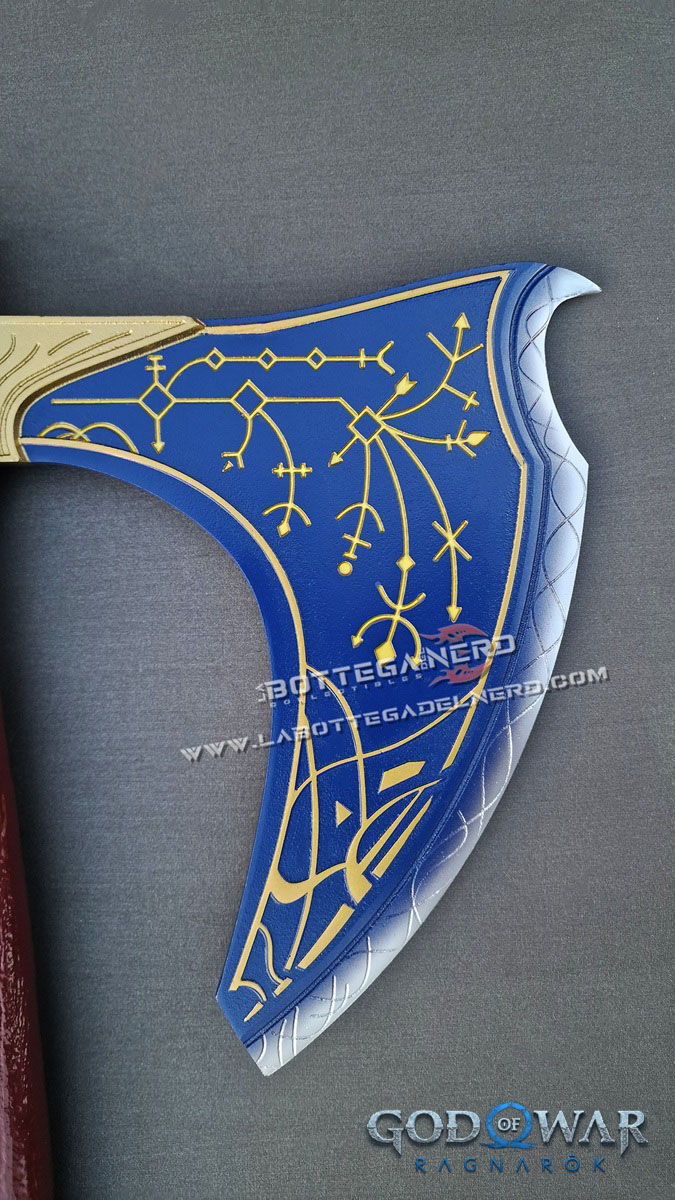 God of War: Ragnarok - Replica Deluxe LEVIATANO Blue 1:1 Glow edition - immagine 6