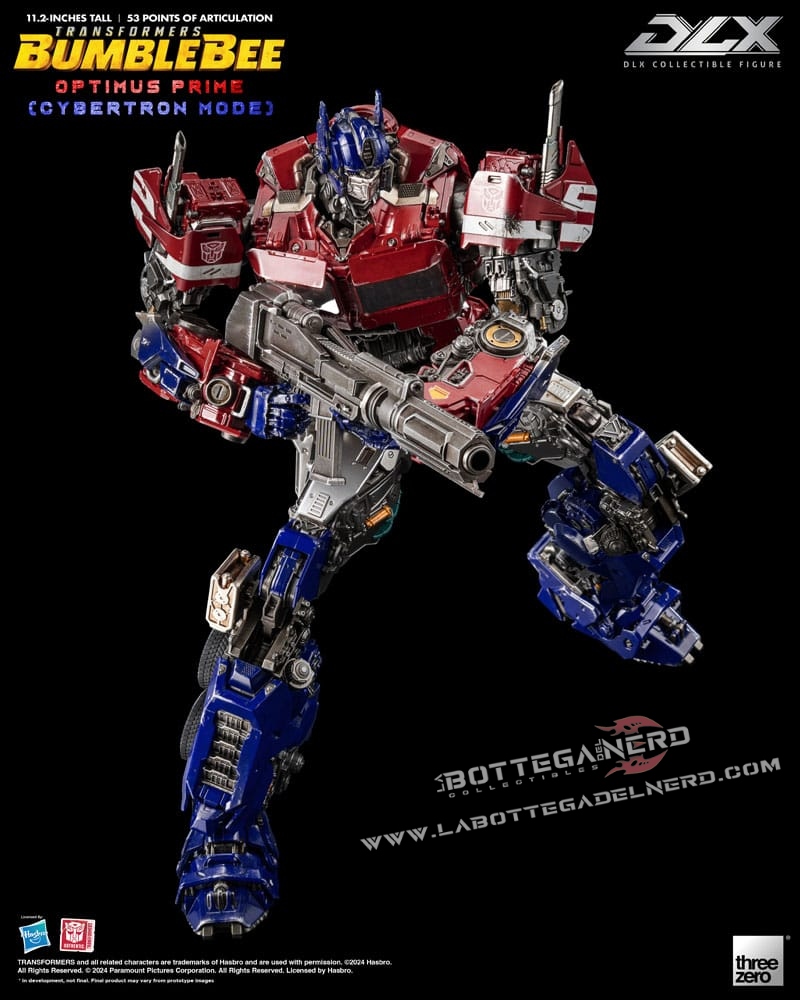 Transformers: Bumblebee - Action Figure 1/6 Optimus Prime (Cybertron Mode) 29cm - immagine 7