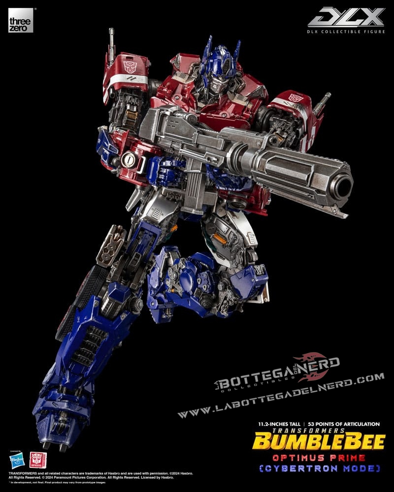Transformers: Bumblebee - Action Figure 1/6 Optimus Prime (Cybertron Mode) 29cm - immagine 4
