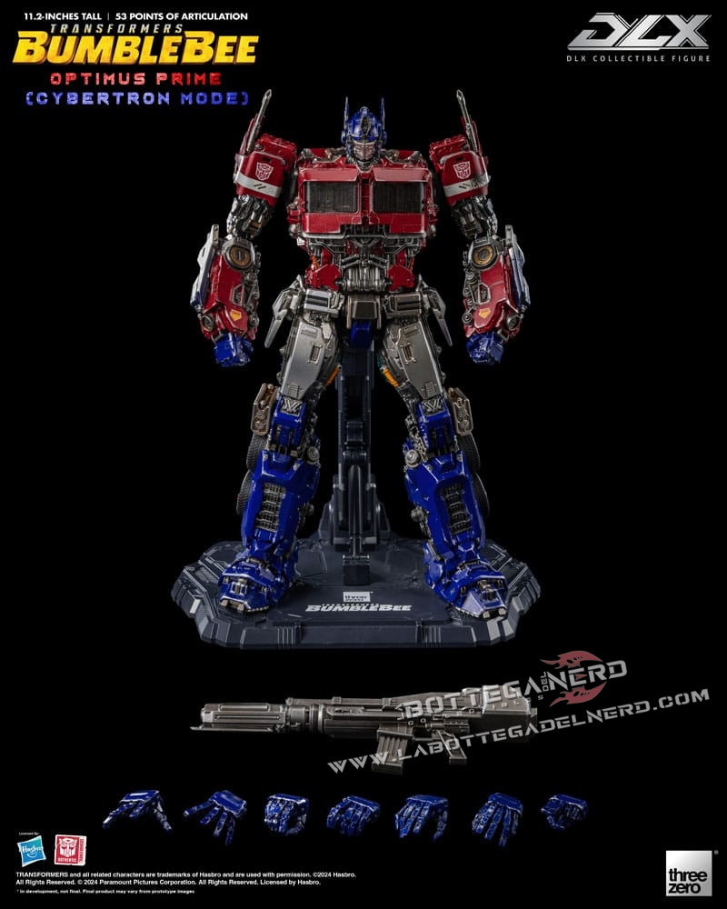 Transformers: Bumblebee - Action Figure 1/6 Optimus Prime (Cybertron Mode) 29cm