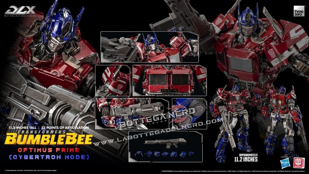 Transformers: Bumblebee - Action Figure 1/6 Optimus Prime (Cybertron Mode) 29cm - immagine 10