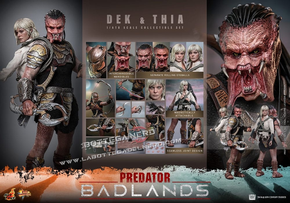 Predator: Badlands - Movie Action Figure 1/6 Dek & Thia 30cm - immagine 13