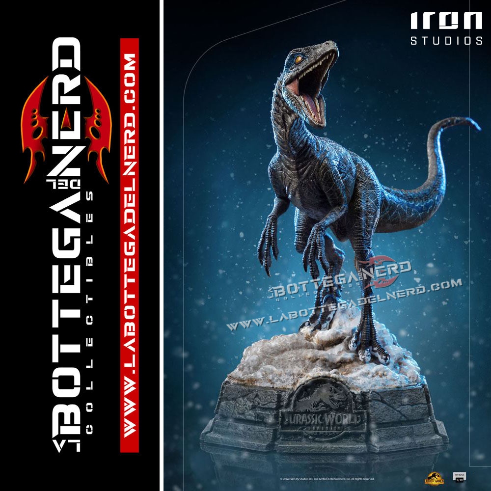 Jurassic World Dominion - Art Scale Statue 1/10 Blue 28cm